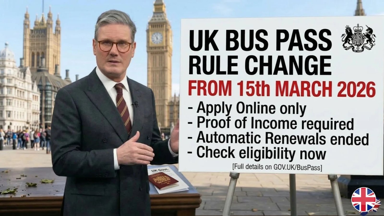UK Bus Pass Rule